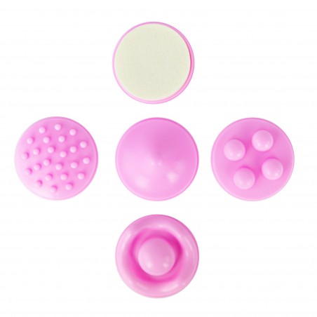 751295 Masajeador facial RELAXING FACE con 5 cabezas diferentes 2 velocidades