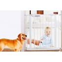 Barrera de seguridad y bloqueo extensible para bebés y animales / Puerta de bloqueo KH-001