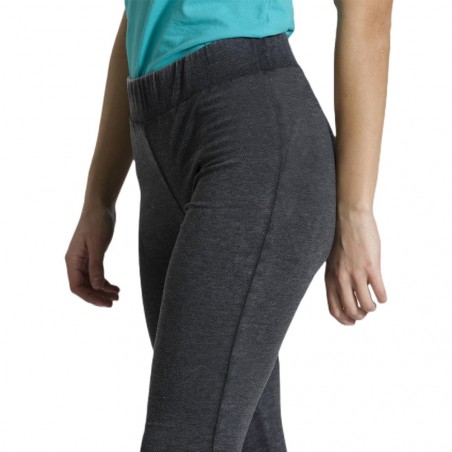 Leggings para mujer NO824 medias con interior de felpa 320 den elástico y opaco