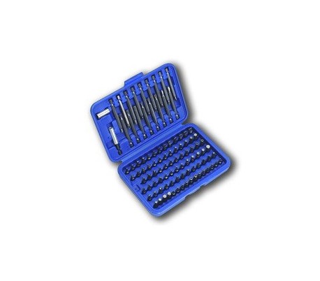 Kit 99 insertos - puntas para taladro - para destornillador y taladro en maleta