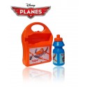 Kit fiambrera infantil para el colegio con motivo de DUSTY PLANES incluye botella de 350ml - Porta-sandwich 553-20255
