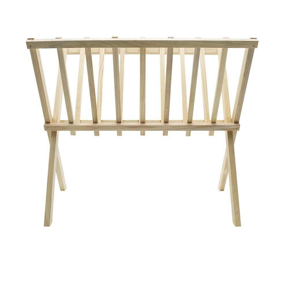 440704 Revistero organizador de suelo en madera...