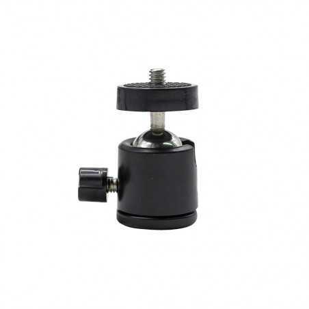 730492 Anillo LED selfie de 20 cm con 2 soportes para smartphones 3 modos de luz