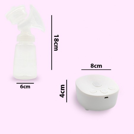 Art. 568465 Extractor de leche eléctrico portátil con función de masaje sin BPA