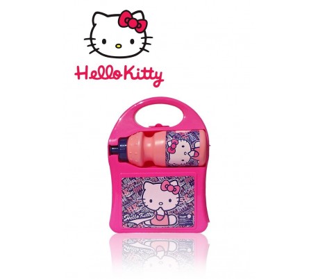 Kit fiambrera infantil para el colegio con motivo de DUSTY PLANES incluye botella de 350ml - Porta-sandwich 553-20255