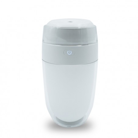 Mini humidificador 80x80x152mm Carga USB y LED colores PROFUSION HUMIDIFICADOR