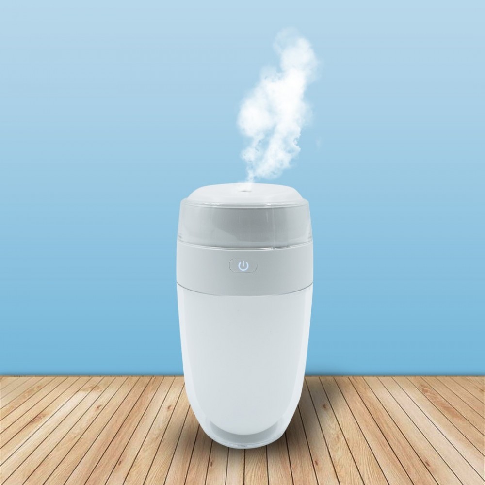 Mini humidificador 80x80x152mm Carga USB y LED...