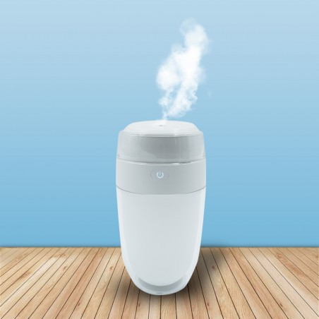 Mini humidificador 80x80x152mm Carga USB y LED colores PROFUSION HUMIDIFICADOR