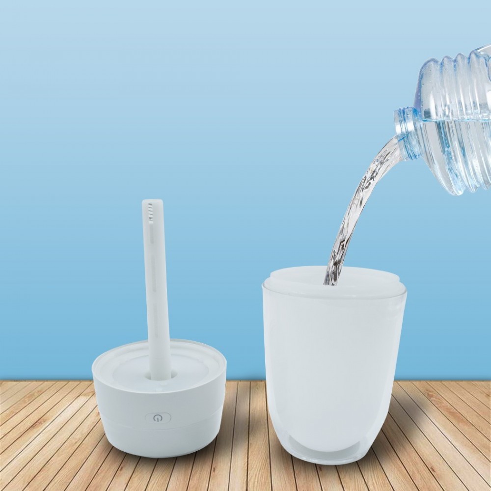 Mini humidificador 80x80x152mm Carga USB y LED...