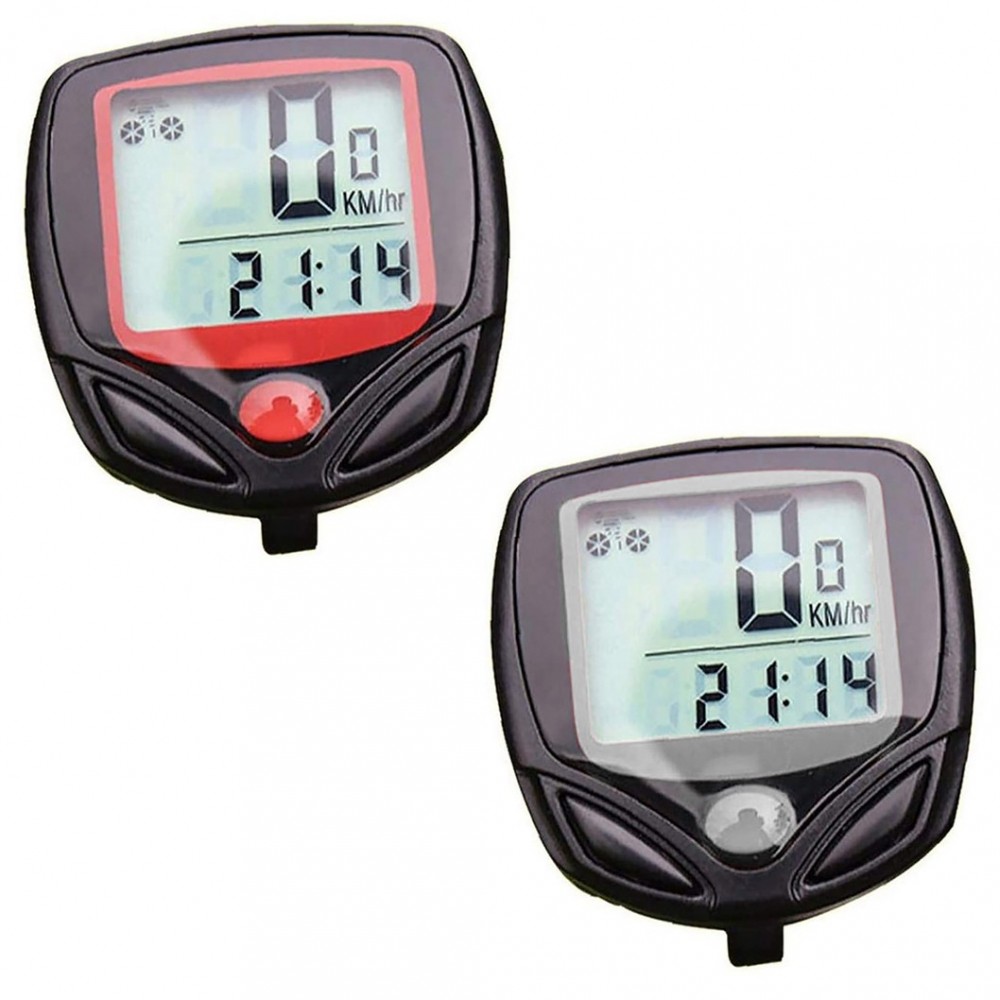 Velocímetro bicicleta cuenta KM inalámbrico con para ordenador