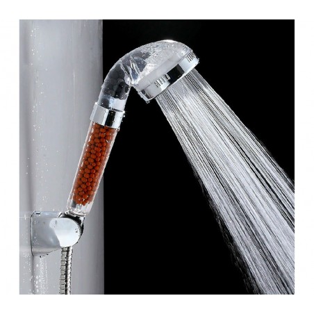 Alcachofa para la ducha MO HOME con piedras minerales purificadoras universales