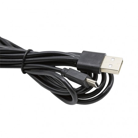 730485 Lámpara de mesa LED selfie 26 cm con temporizador y 3 modos de luz