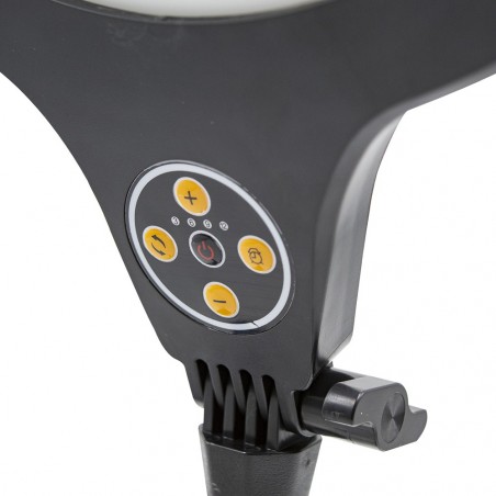 730485 Lámpara de mesa LED selfie 26 cm con temporizador y 3 modos de luz