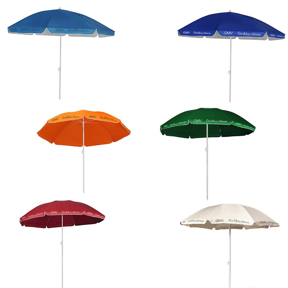 543719 Sombrilla para la playa Gian Marco Venturi con palo central 160 cm