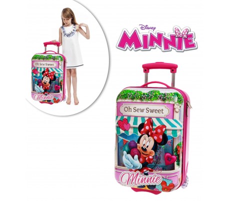  	Maleta de viaje / Equipaje de mano con motivo de MINNIE MOUSE (48 x 30 x 20 cm) 4331151 – DISNEY