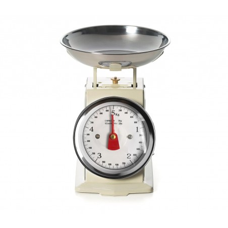 EN-81356 Bascula de cocina analógica hasta 5 kg bandeja y cuerpo de metal