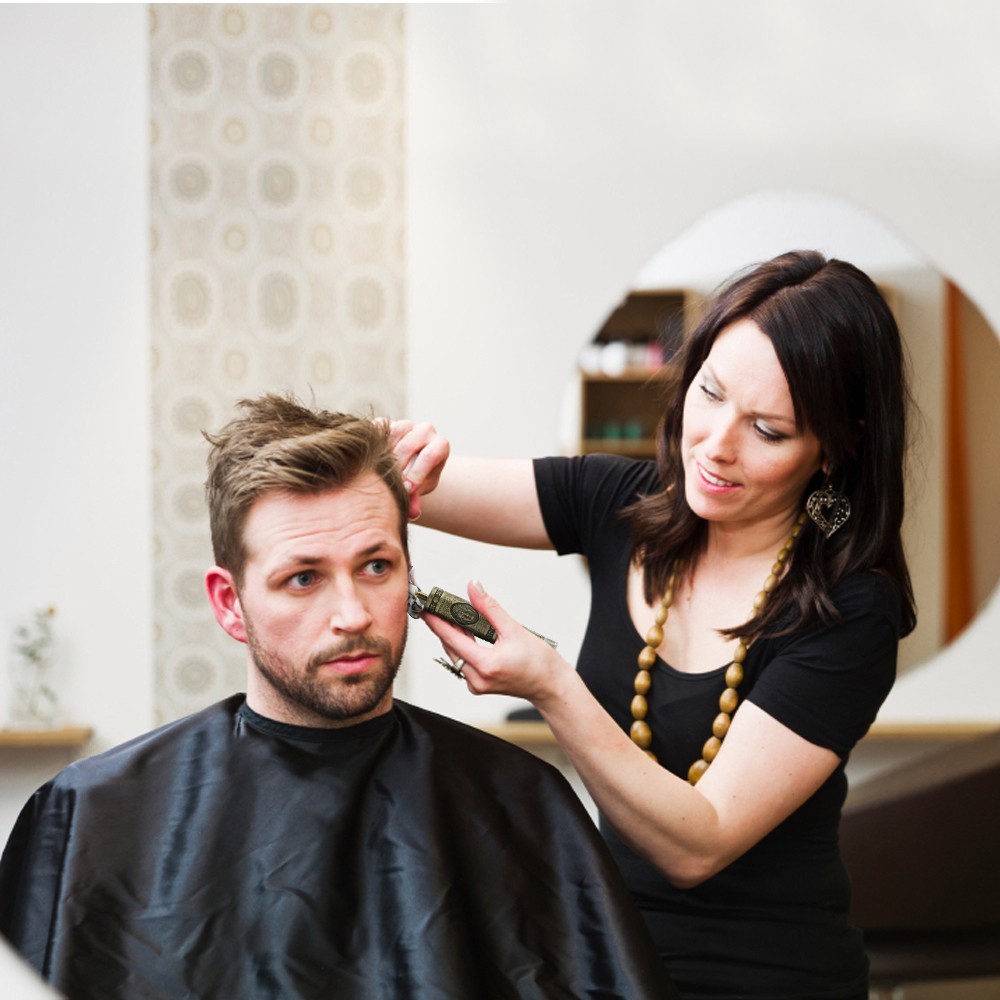 187820 Cortapelos vintage para hombre con peine...