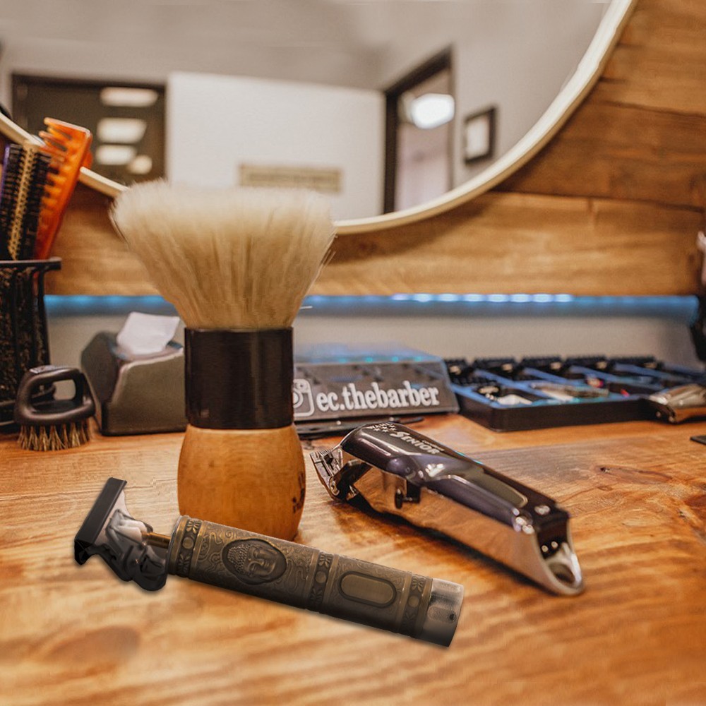 187820 Cortapelos vintage para hombre con peine...