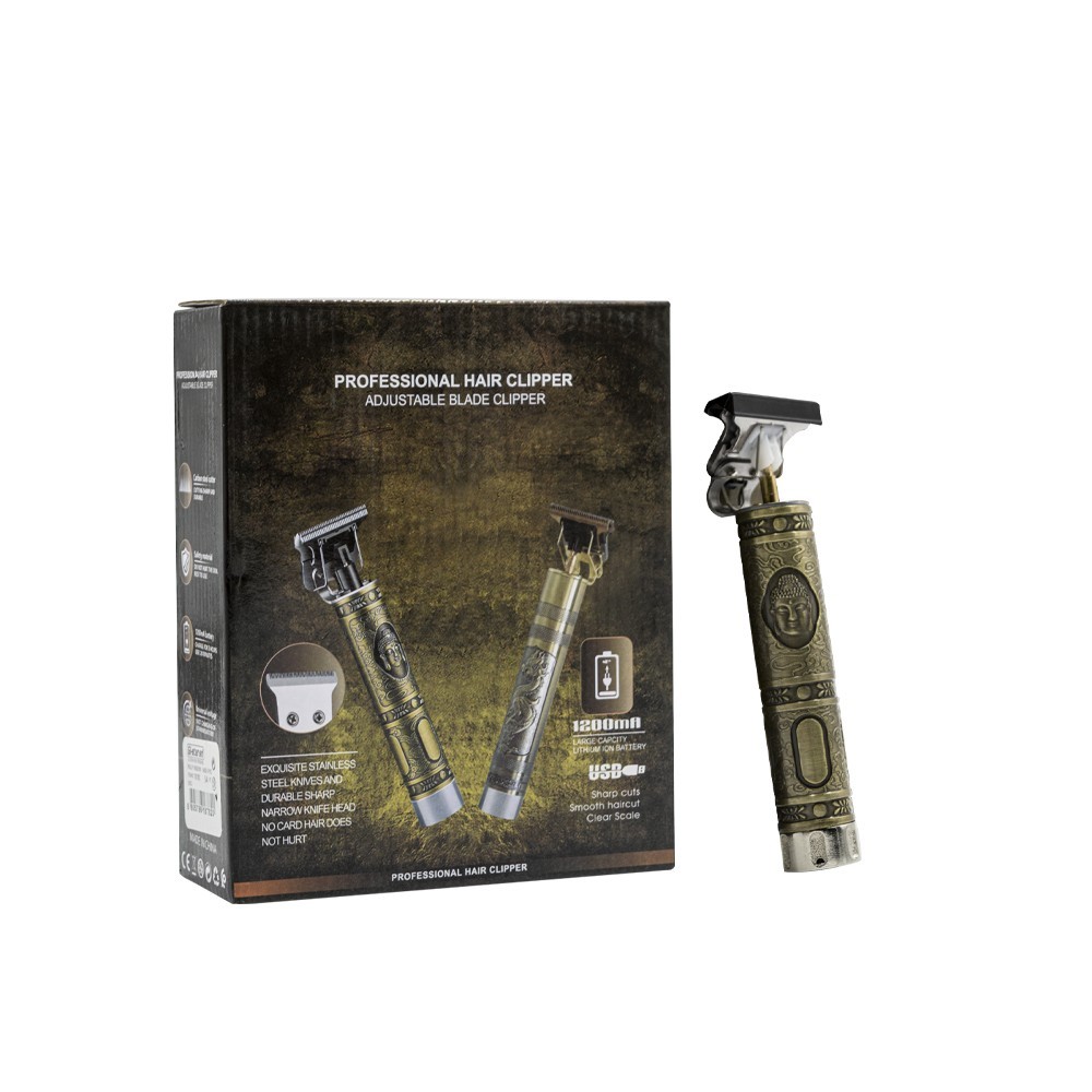 187820 Cortapelos vintage para hombre con peine...