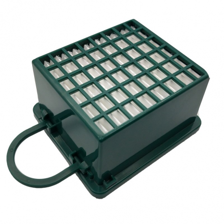 Microfiltro higiénico LF130 repuesto compatible Vorwerk Kobold modelo VK130-131