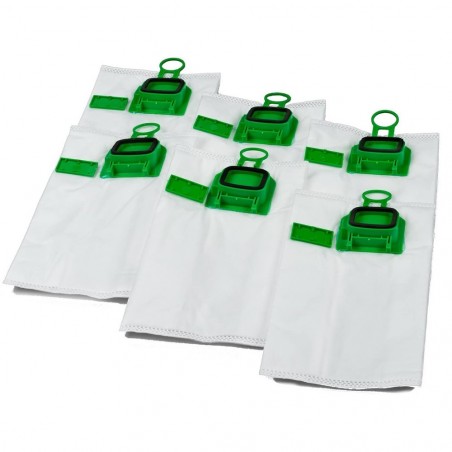 Kit 6 Bolsas L140 Compatible escoba eléctrica Vorwerk Kobold VK 140-150