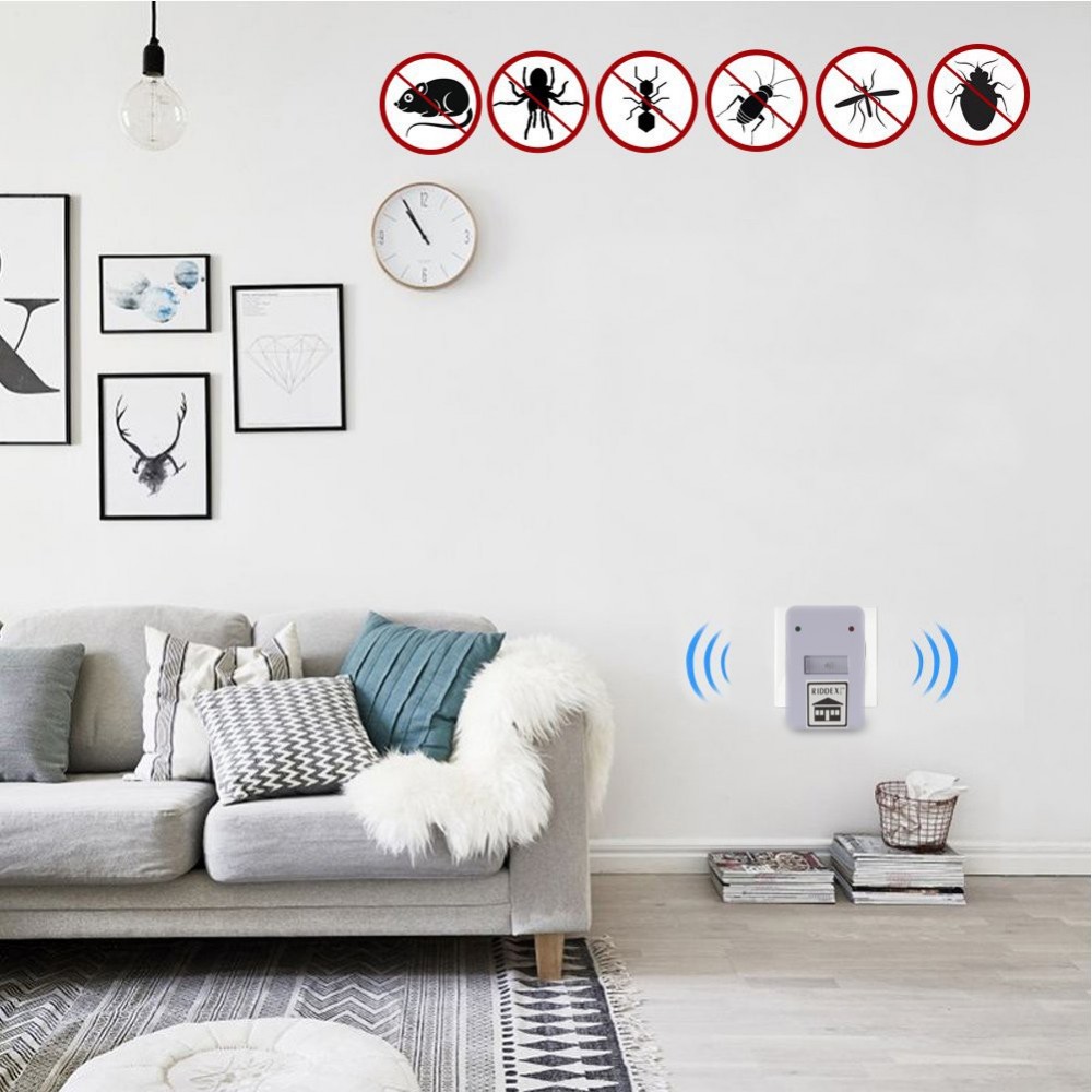 Repelente eléctrico de alta potencia contra...