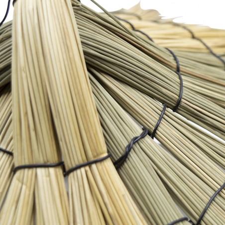 507711 Juego de 4 copas de cocktail con bandeja de paja para veladas y fiestas