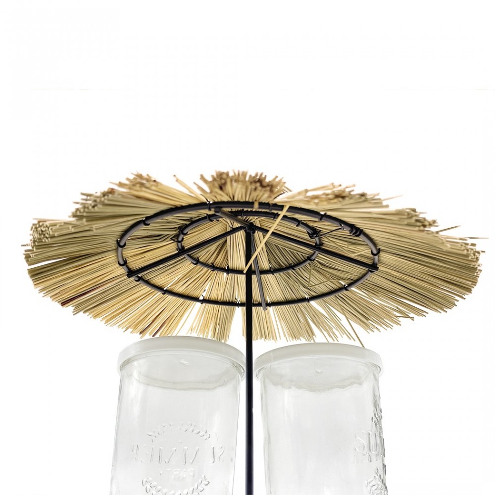 507711 Juego de 4 copas de cocktail con bandeja...