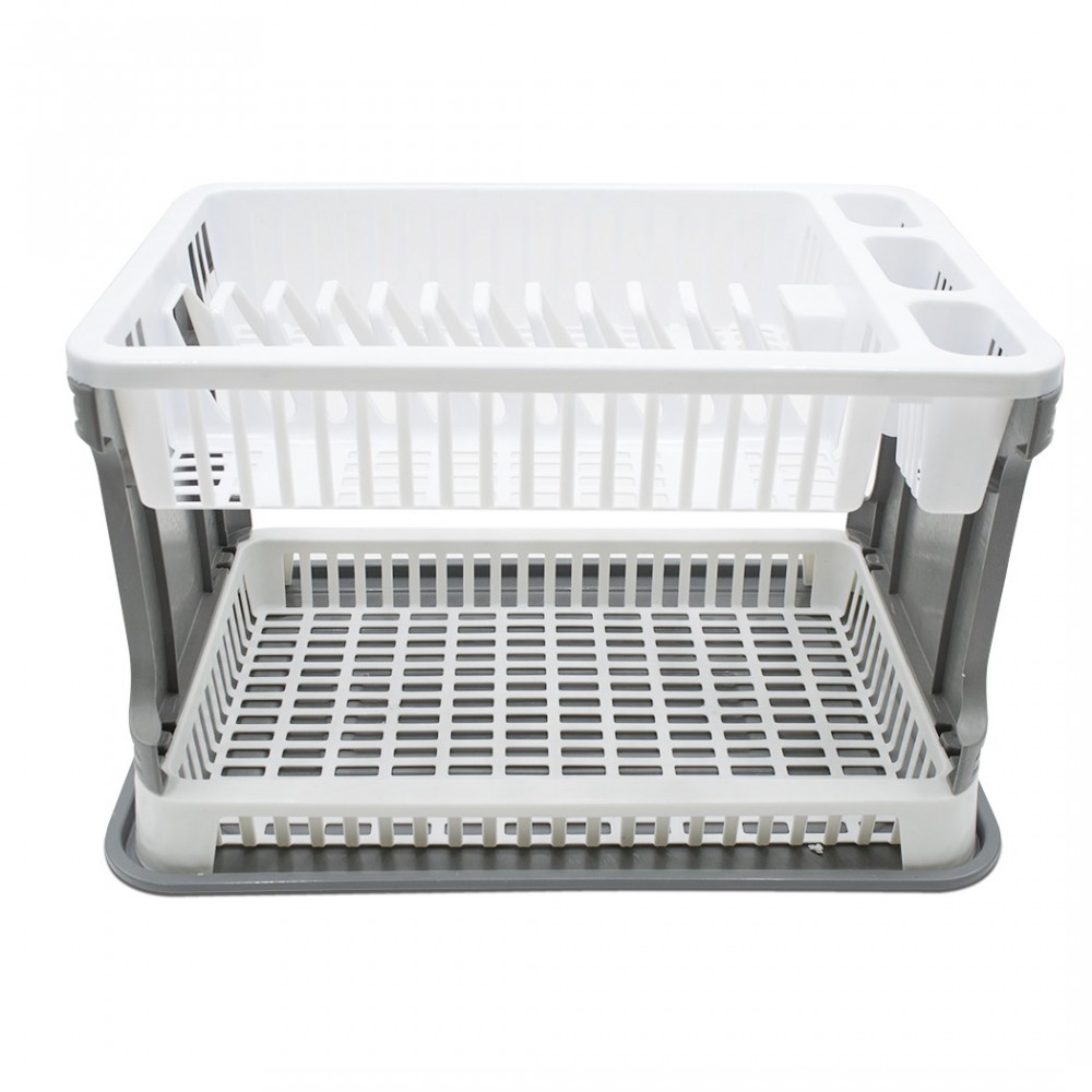 26029 Escurridor platos en plástico de ratán 2...