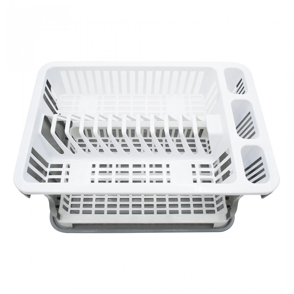 26029 Escurridor platos en plástico de ratán 2...