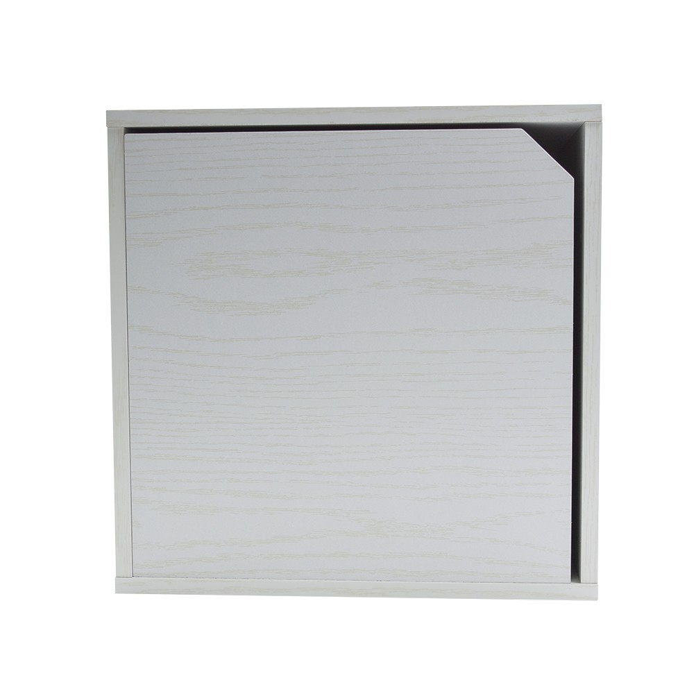 13232 Cubo modular librería cemento de fresno...