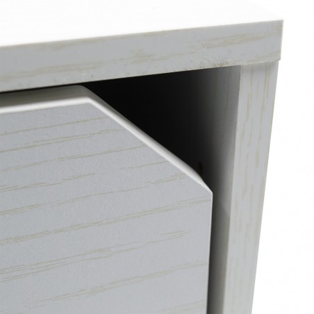 13232 Cubo modular librería cemento de fresno con puerta de apertura magnética