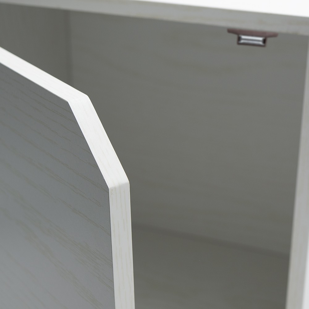 13232 Cubo modular librería cemento de fresno...