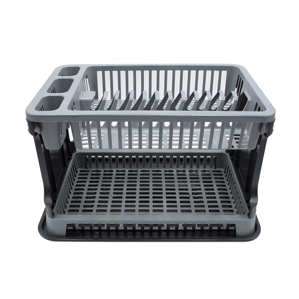 570714 Escurridor platos Gris en plástico de...