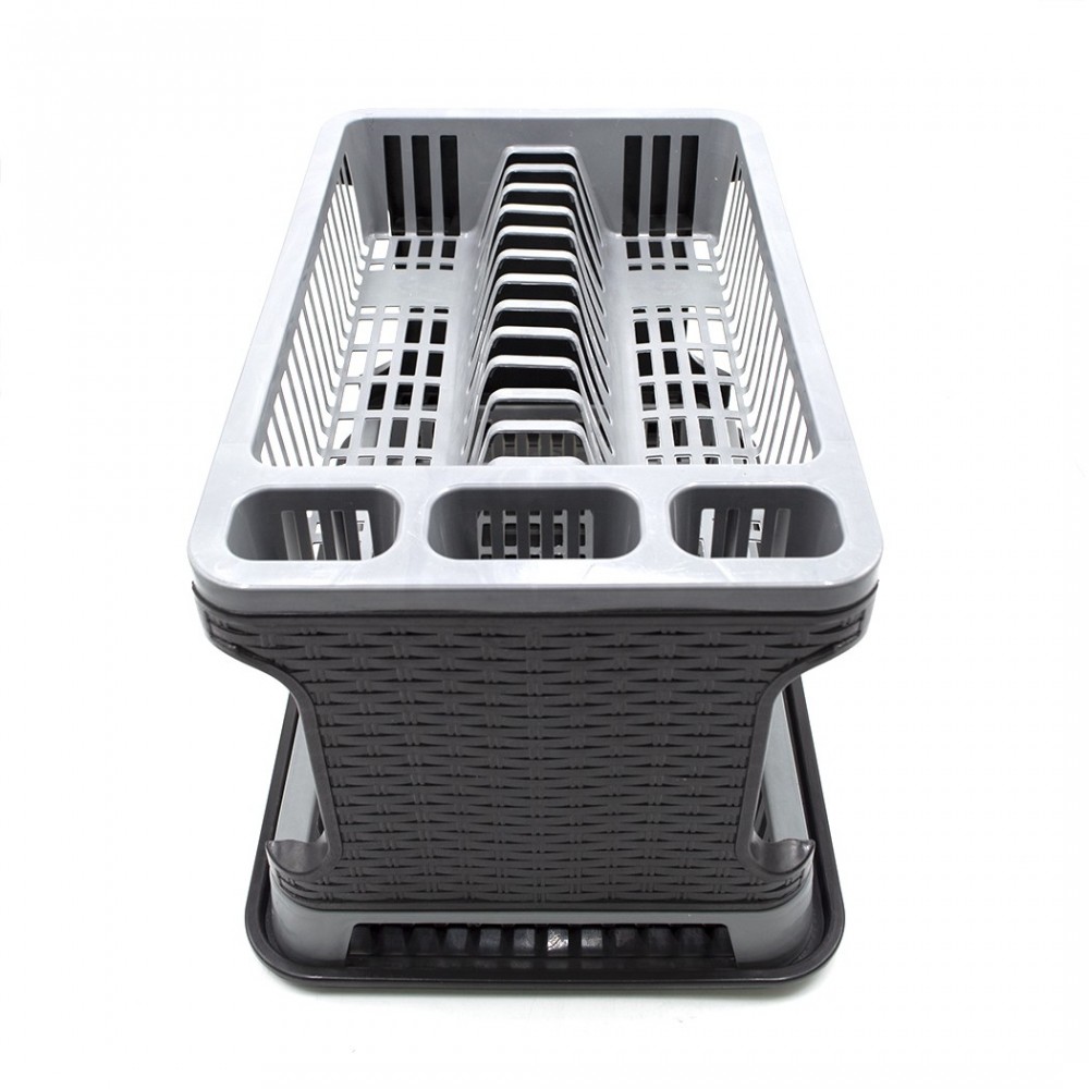 570714 Escurridor platos Gris en plástico de...