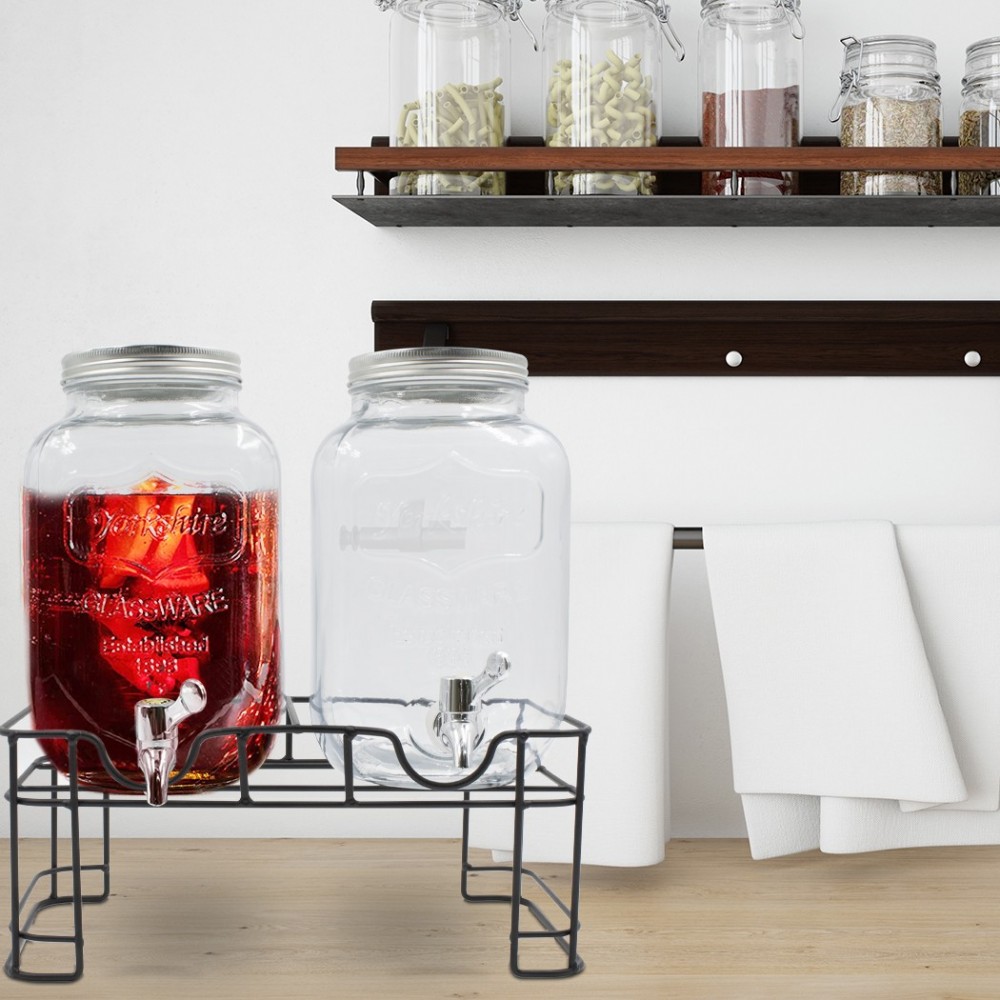 225036 Set 2 Dispensadores de cristal para...