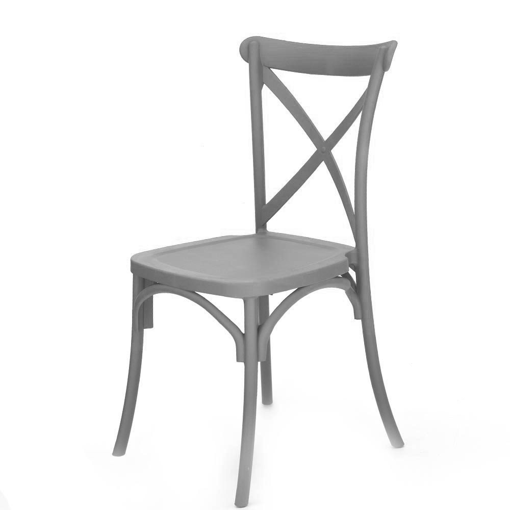 Pack 2 sillas Country fabricadas en polipropileno reforzadas con fibra de vidrio