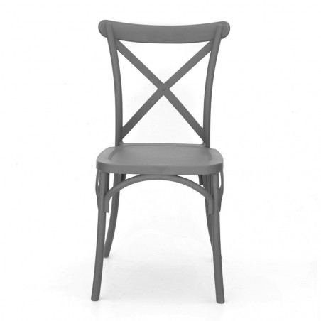 Pack 2 sillas Country fabricadas en polipropileno reforzadas con fibra de vidrio