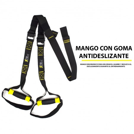 18722 Entrenamiento en suspensión X-TRdh Trx bolsa y correas de ejercicios guía