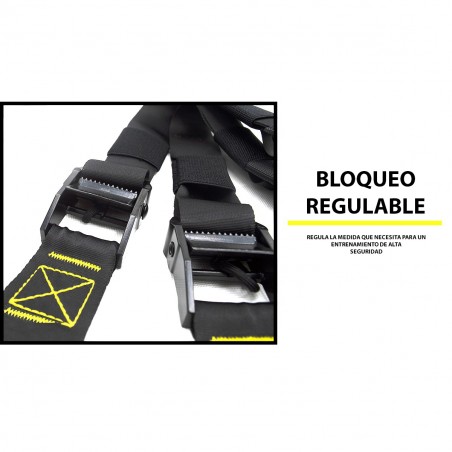 18722 Entrenamiento en suspensión X-TRdh Trx bolsa y correas de ejercicios guía