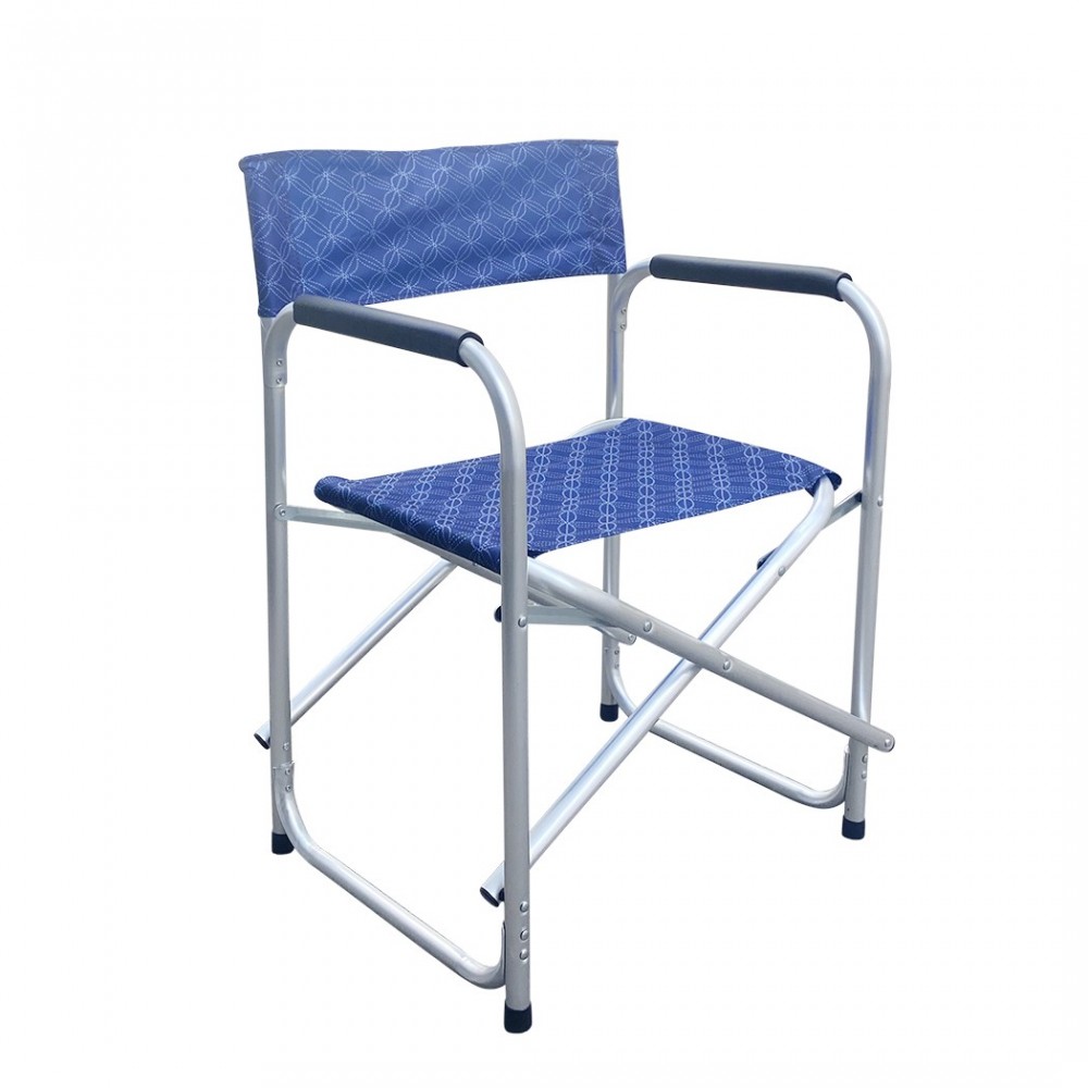 Silla de aluminio plegable FUBUCA Textilene 80hx48x57 cm BLUE FANTASY