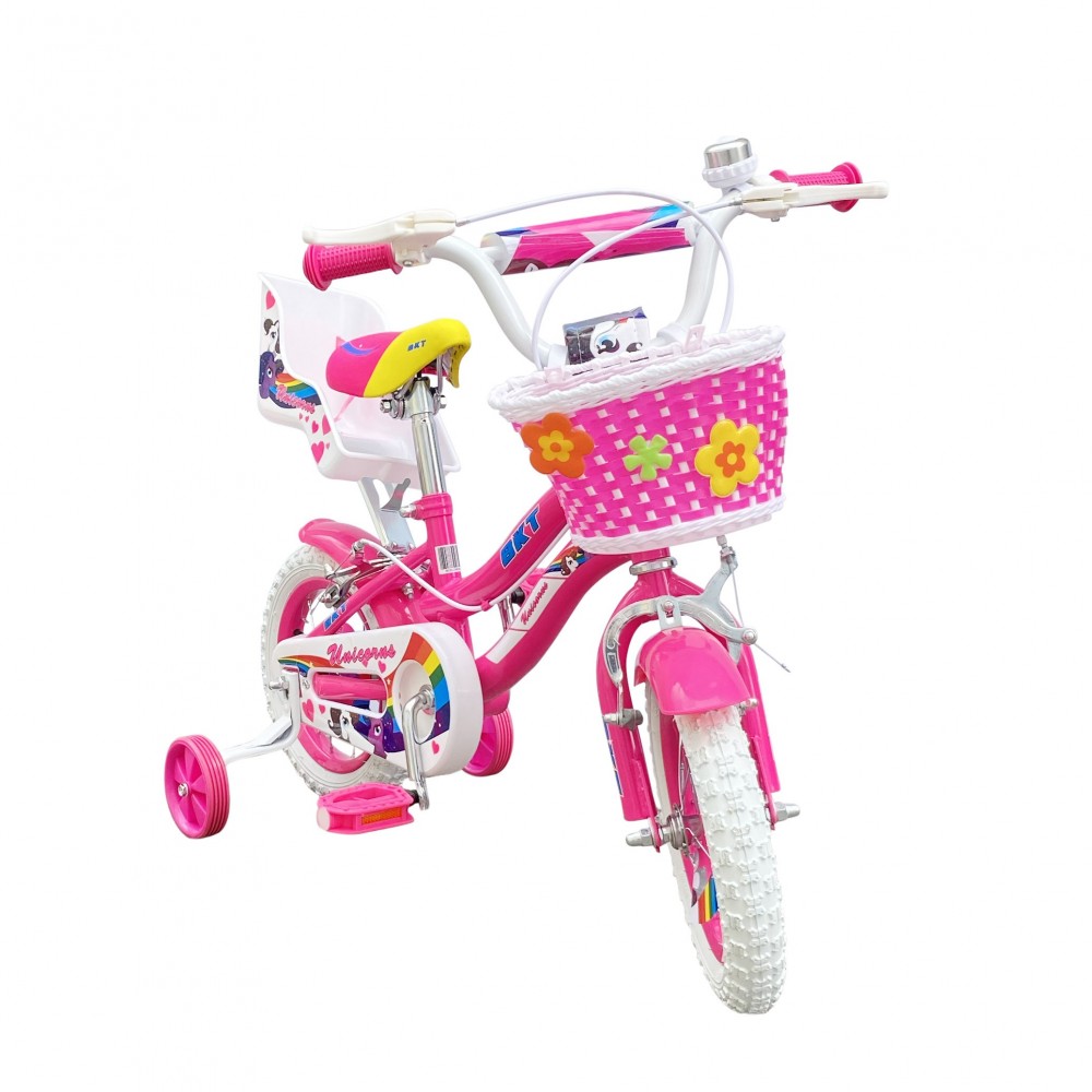 Bicicleta UNICORN BKT talla 12 para niñas de 2...