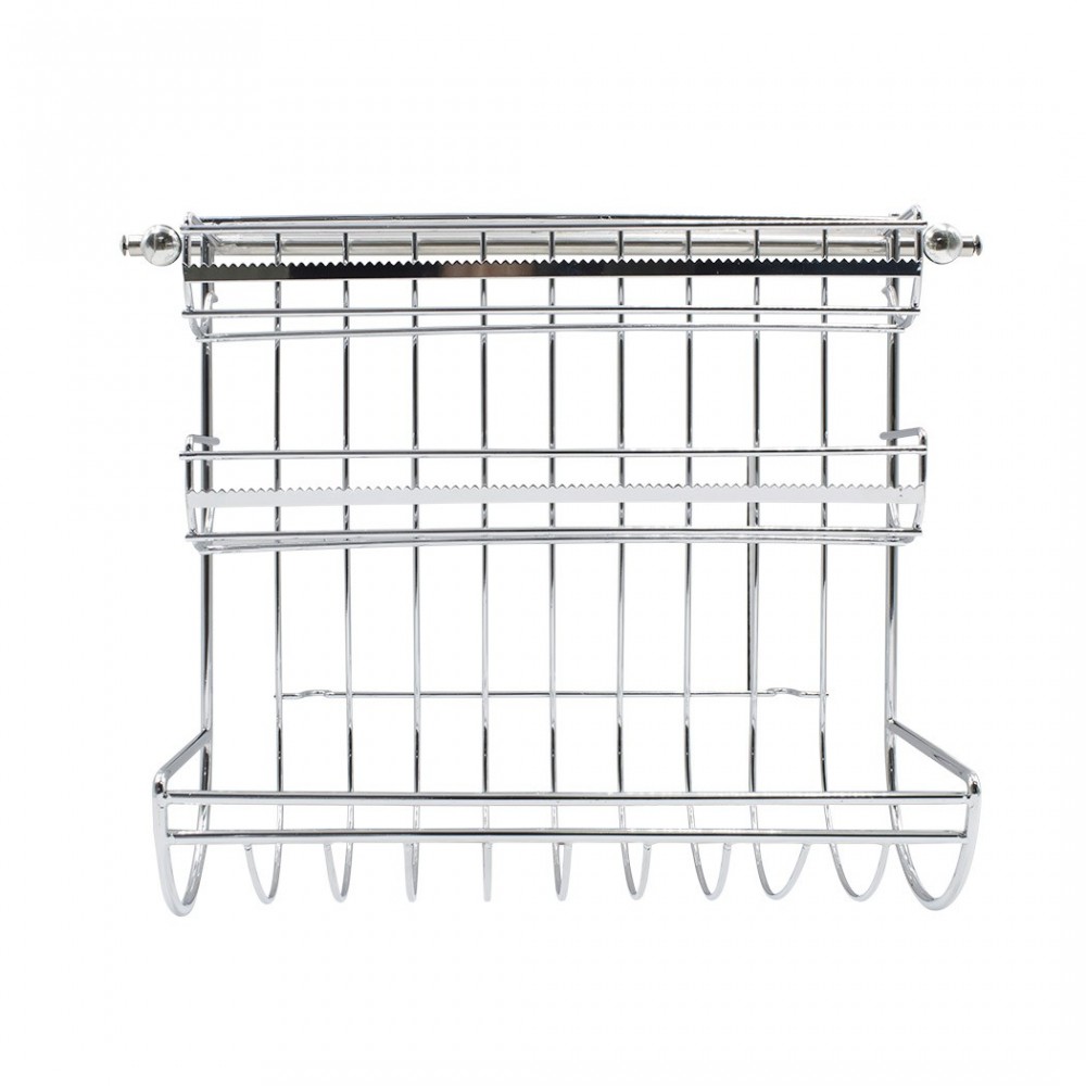 28189 Soporte rollo de pared 3 compartimentos...