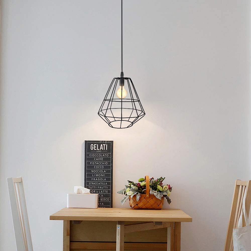 Lámpara colgante industrial retro 019844...