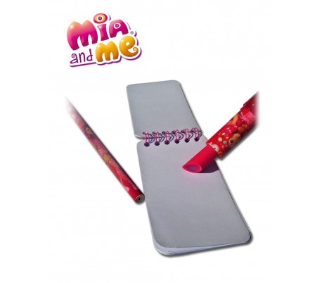 Kit de escritura con estuche - motivo Mia and Me / Perfecta idea de regalo MM13223
