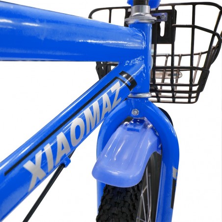 Bicicleta infantil Magic talla 14'' con cesta y ruedines de 4 a 7 años