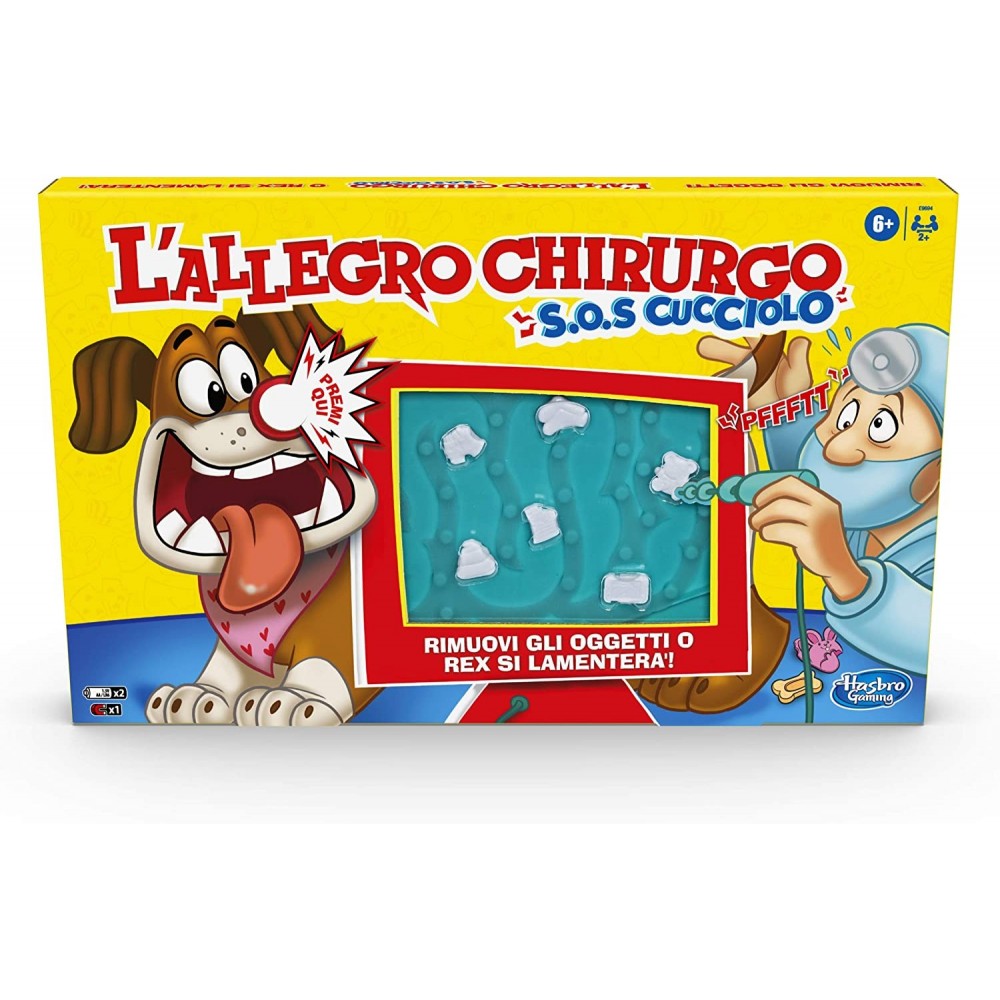 Hasbro Gaming TheHappy Surgeon S.O.S. Juego...