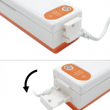 183112 Máquina para el sellado de bolsas apto alimentos al vacío con 10 bolsas