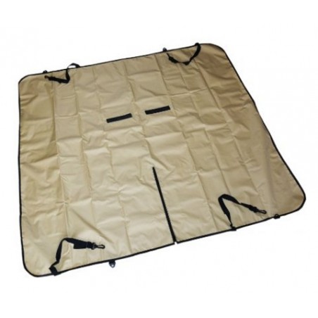 ZOOMY Funda impermeable con sujeción para el asiento trasero del coche