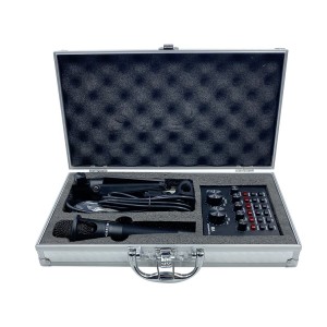 Estuche kit de estudio para grabación con micrófono y... 2